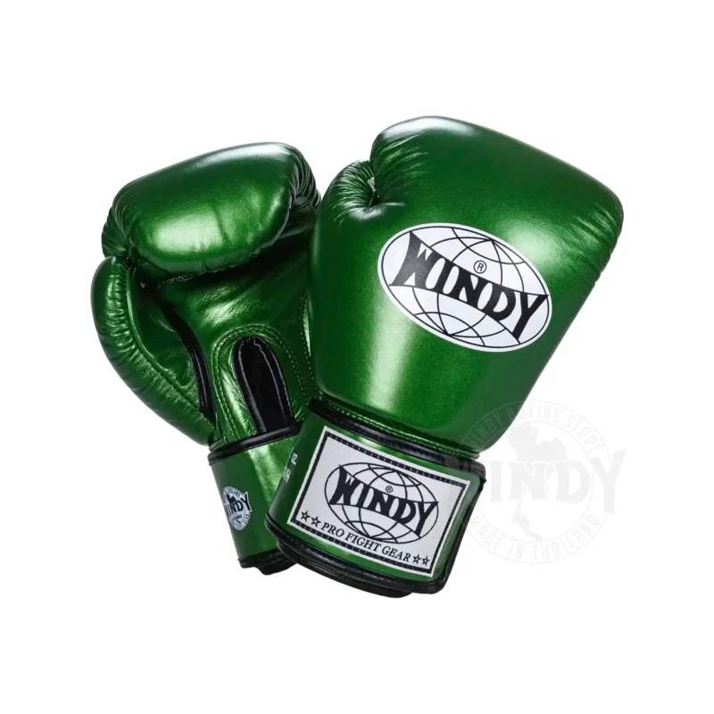 Windy Boxhandschuhe Metallisches Gruen